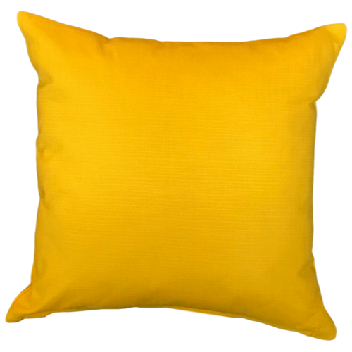 Cojín decorativo liso Amarillo