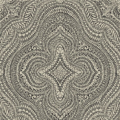 Tapiz Damask White