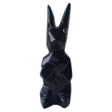 Escultura Conejo Negro - Ornametría