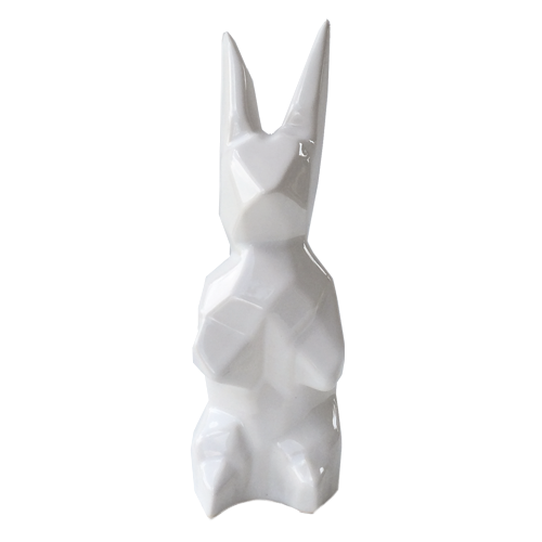 Escultura Conejo Blanco - Ornametría