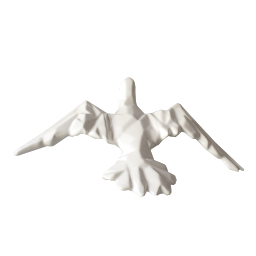 Escultura Paloma Blanca - Ornametría