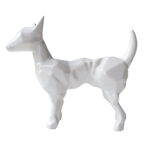 Escultura Perro Negro - Ornametría