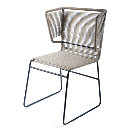 Silla Acapulco Abrazos Beige