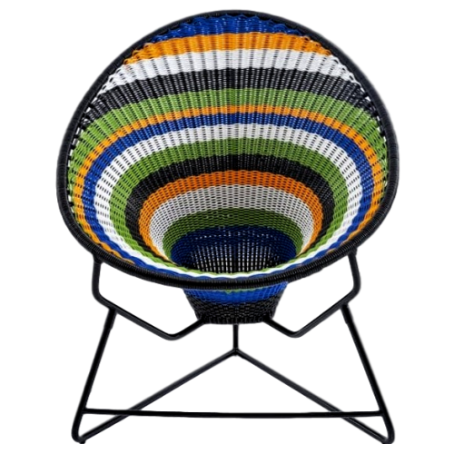 Silla Orquídea Multicolor