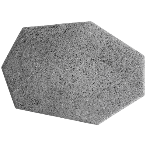 Tabla irregular Cobá de piedra volcánica con piel